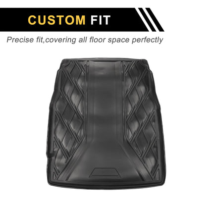 Cargo Liner Rear Trunk Mat for BMW 5-Series (2011-2016) Diamond Pattern TPE