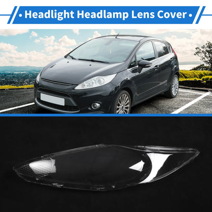 Front Left Headlight Lens Cover for Ford Fiesta (2009-2012)