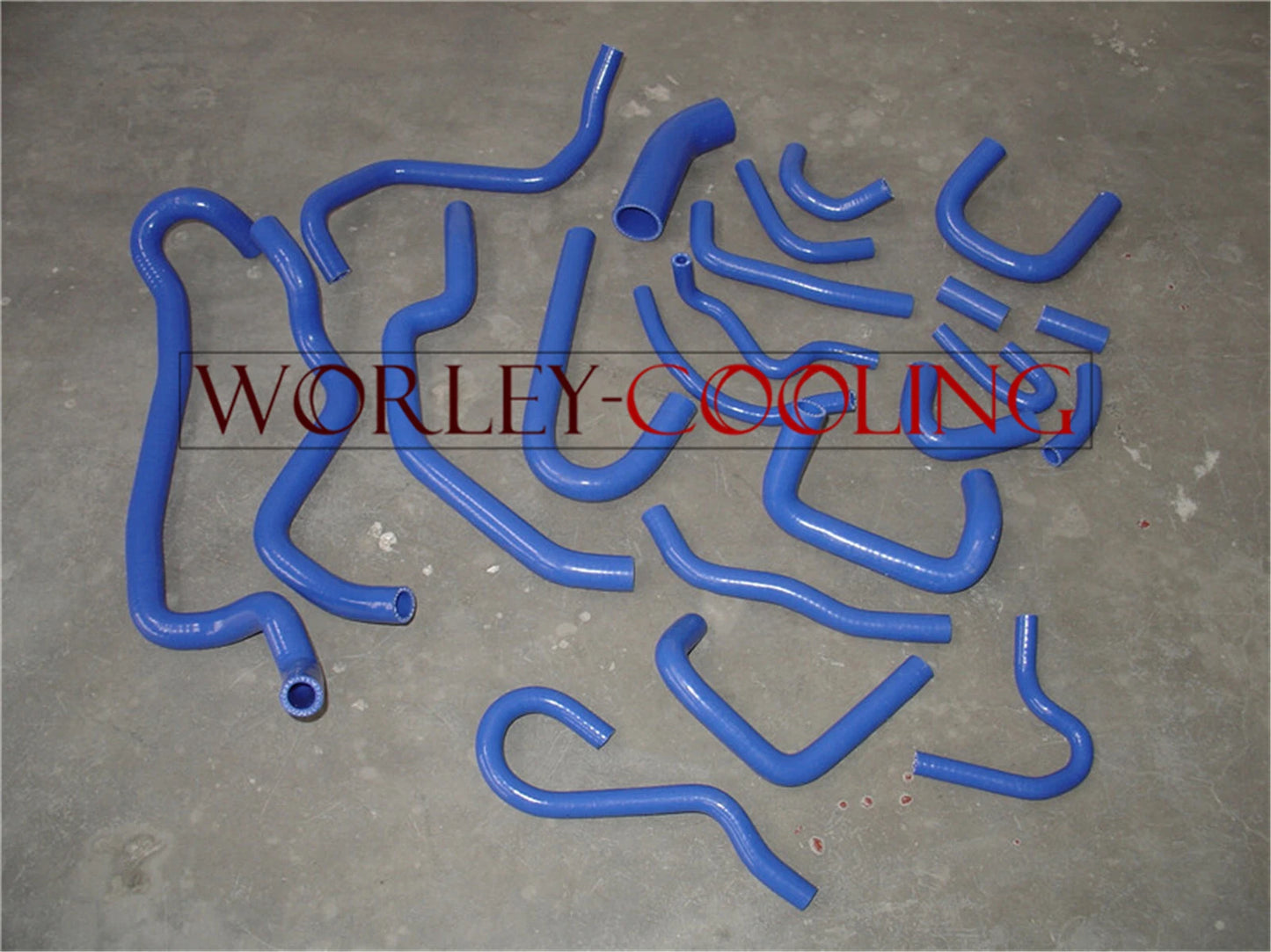 22pc Silicone Radiator Hose Set for Nissan Silvia/180SX/200SX S13 (89-94)