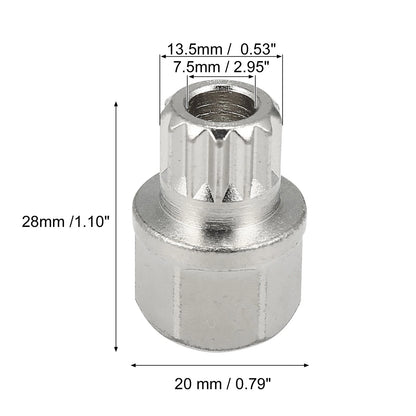 Anti-Theft Wheel Lock Lug Nut Key for BMW (Fits Various Models)