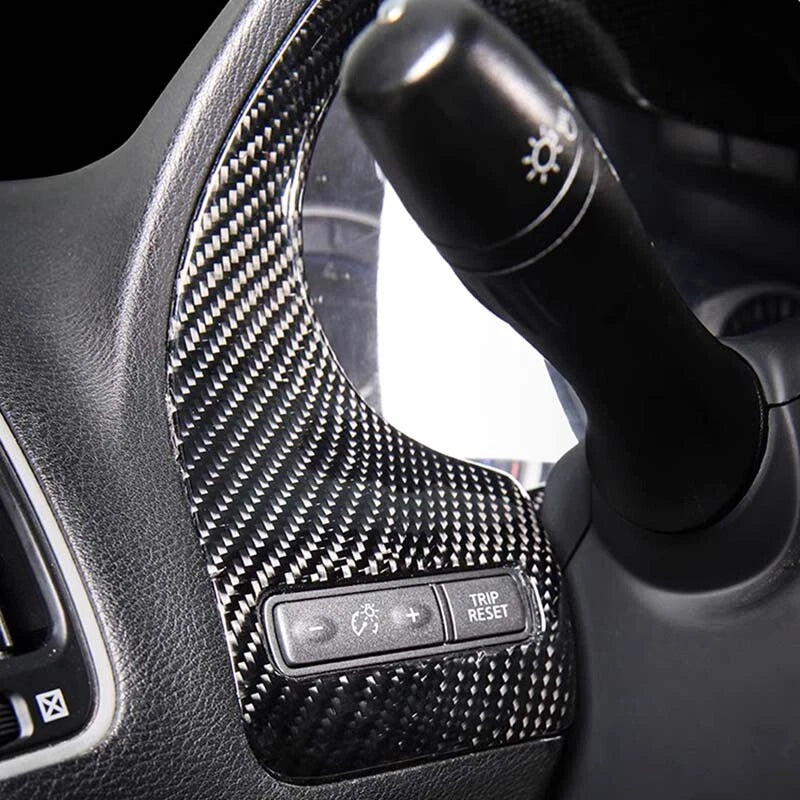 Real Carbon Fiber Meter Dashboard Speed Board Panel Kits for Infiniti Q50