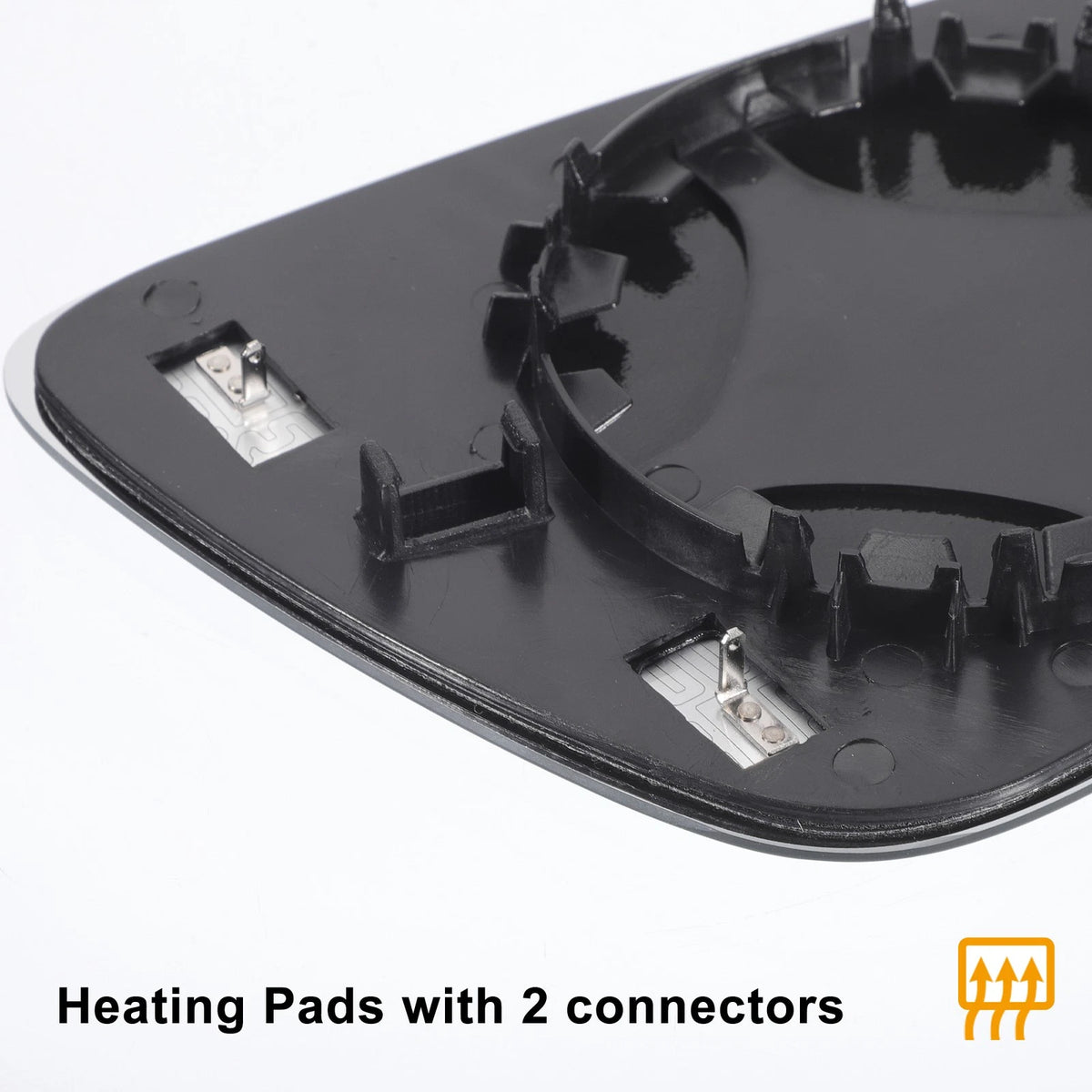 Mirror Left Side White Glass Back Heated for BMW 1 Series F20 F21