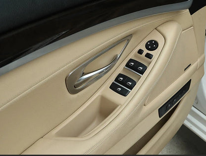 Beige Interior Window Switch Panel Handle Armrest For BMW 5 Series F10 2011-2017
