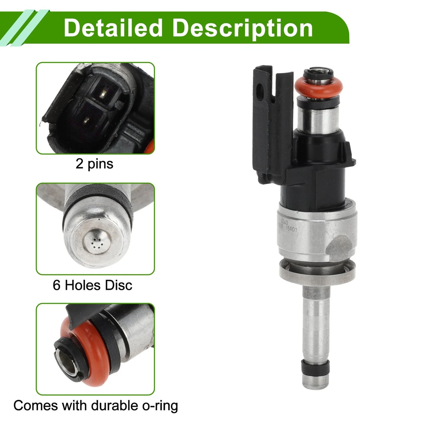 Fuel Injector for Volvo S60 T5 S90 T6 V60 T5 XC60 T5 (2019-2021)