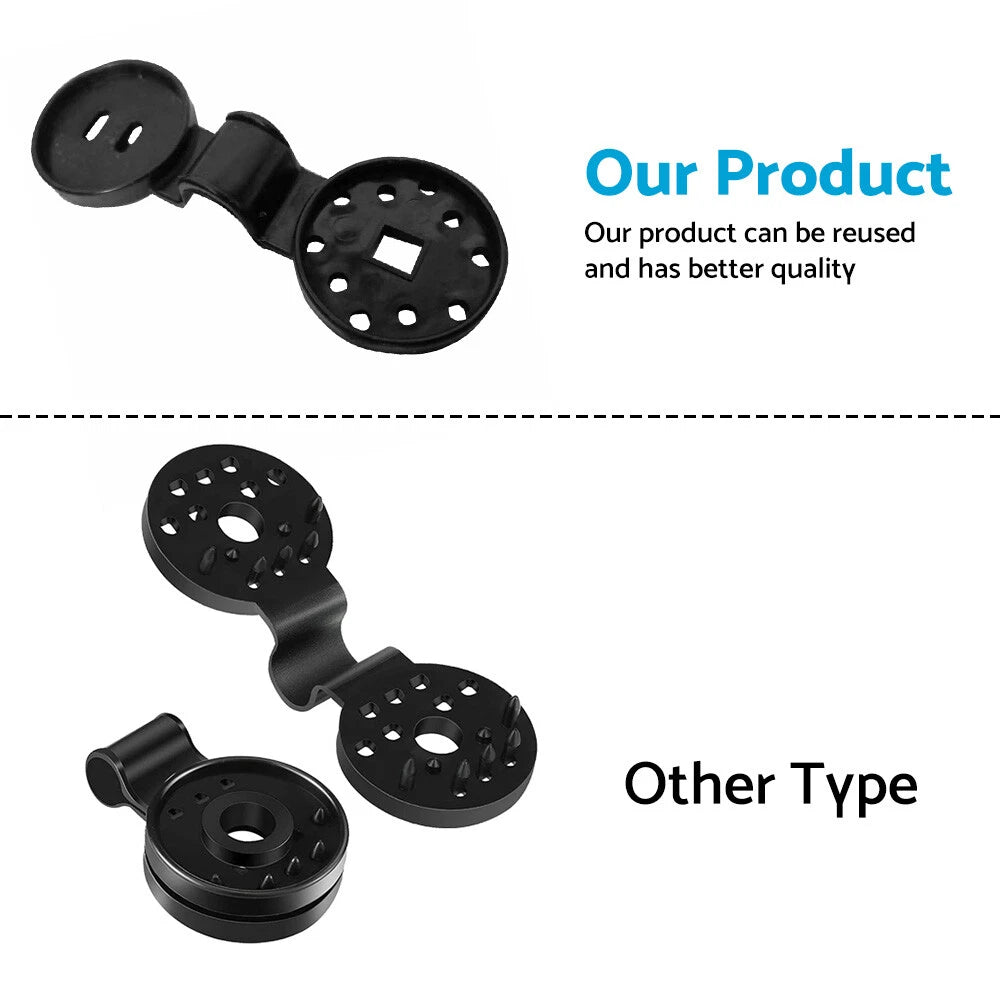 50PCS Heavy Duty Windproof Awning Clamp Grip for Shade Cloth