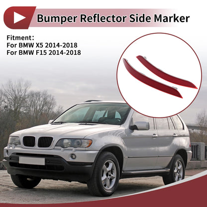 Rear Bumper Reflectors for BMW X5 (2000-2006)