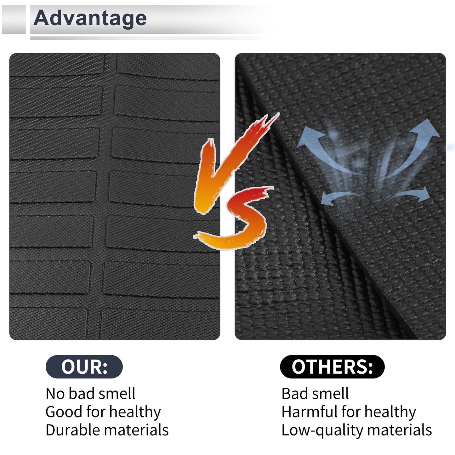 Cargo Liner Rear Trunk Mat for Kia Niro PHEV 2023-2025 Black TPE
