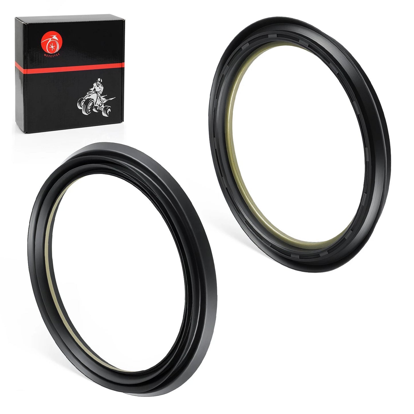 2 x Front Brake Drum Dust Seal for Honda Rancher 350/400 TRX350 TRX400 (2000–2007)