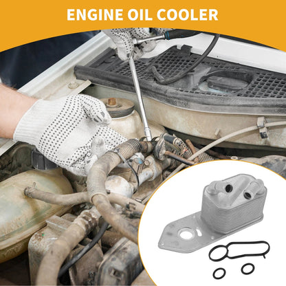 Engine Oil Cooler with O-rings Seal for Ford Transit (2001-2013)