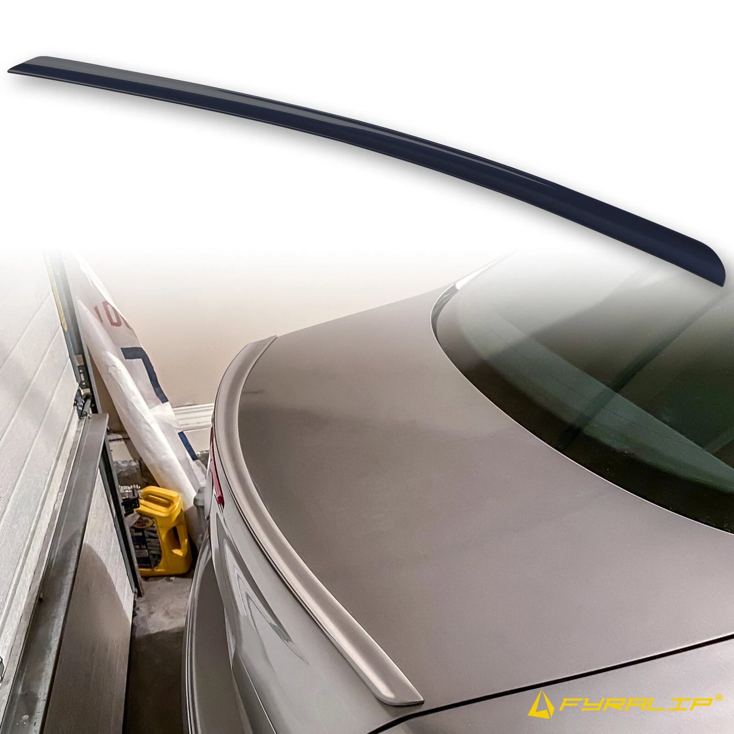 Black Boot Lip Spoiler for Mercedes-Benz CLK W209 (2003-2009)