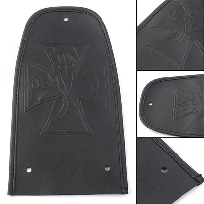 Rear Fender Bib Solo Seat Leather for Harley Road Street Electra Glide (2000-2023)