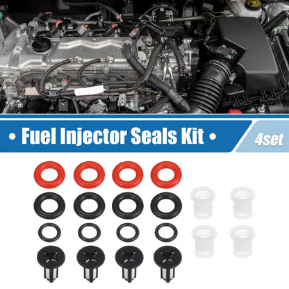 4x Fuel Injector O-Rings for Acura RSX Honda Civic (2002-2006)