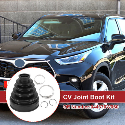 Inner CV Joint Boot Kit w/ Clamps for Toyota Highlander (2008-2013)