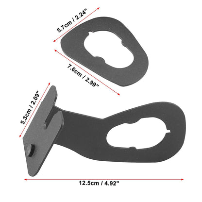 Jeep Wrangler JK JKU Microphone Holder Mount Bracket Kit (2011-2018)