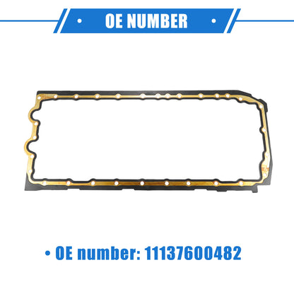 Oil Pan Gasket 3.0L Turbocharged for BMW 135is (2012-2013)