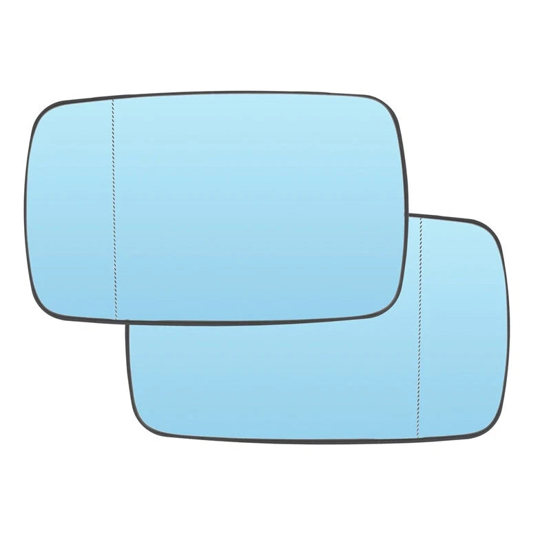 2 x Mirror Glass Lens for BMW E39 E46 330i 325i 525i 328i (1997-2006)