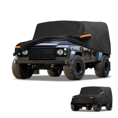 Waterproof Car Cover w/Reflective Straps for Land Rover Defender 110