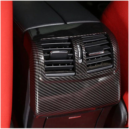 Carbon Fiber Rear Air Vent Outlet Cover Trim for Mercedes Benz E-Class (2010-2016)