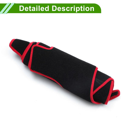 Dashboard Dash Cover Mat for Infiniti EX25 Sticker Black Red 1 Set (2013-2015)