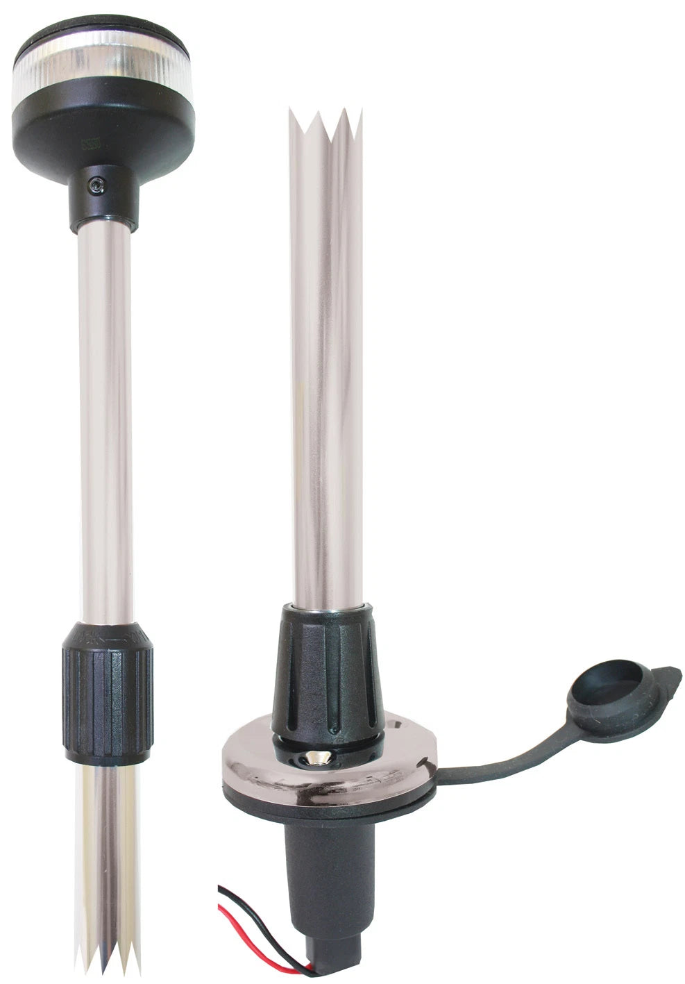 12V Adjustable Anchor Light 660-1210mm 360° LED for Boat