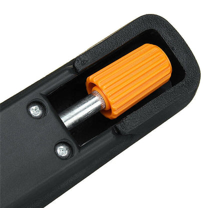 Black PU Leather Adjustable Right Seat Armrest for Car RV Van Truck