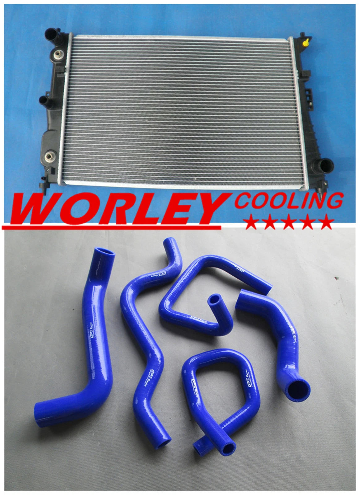 Radiator & Hose for Ford Falcon 6Cyl XR XT Turbo XR6 G6 G6E (2008-2011)
