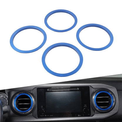 A/C Vent Ring Trim Covers for Toyota Tacoma (2016-2022)