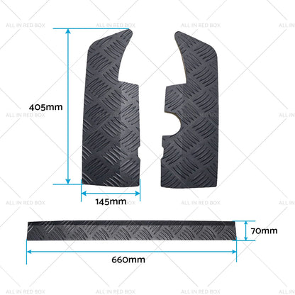 Rear Alloy Bumper Protector Trim for Suzuki Jimny (2019-2023)