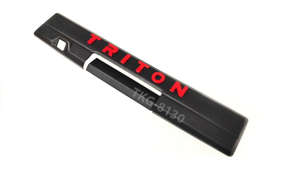 Black Tailgate Handle Cover for Mitsubishi L200 Triton (2019-2020)