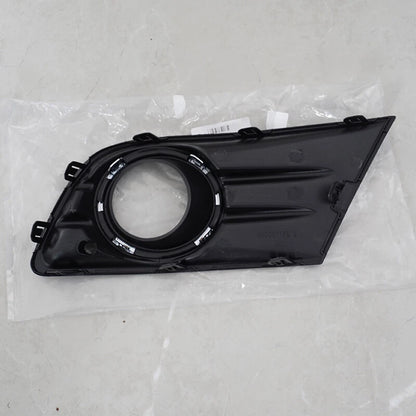 Left Side Front Bumper Fog Light Cover w/Chrome Ring for Honda Pilot (2012-2015)