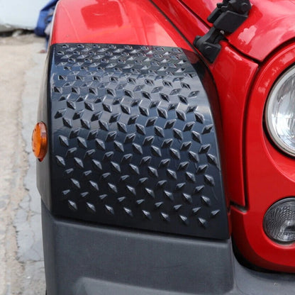 Front Wheel Eyebrow Lamp Cover Trim for Jeep Wrangler (2007-2017)