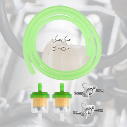 Motorcycle Fuel Filters with 2 Valve Petcock for Honda CRF50