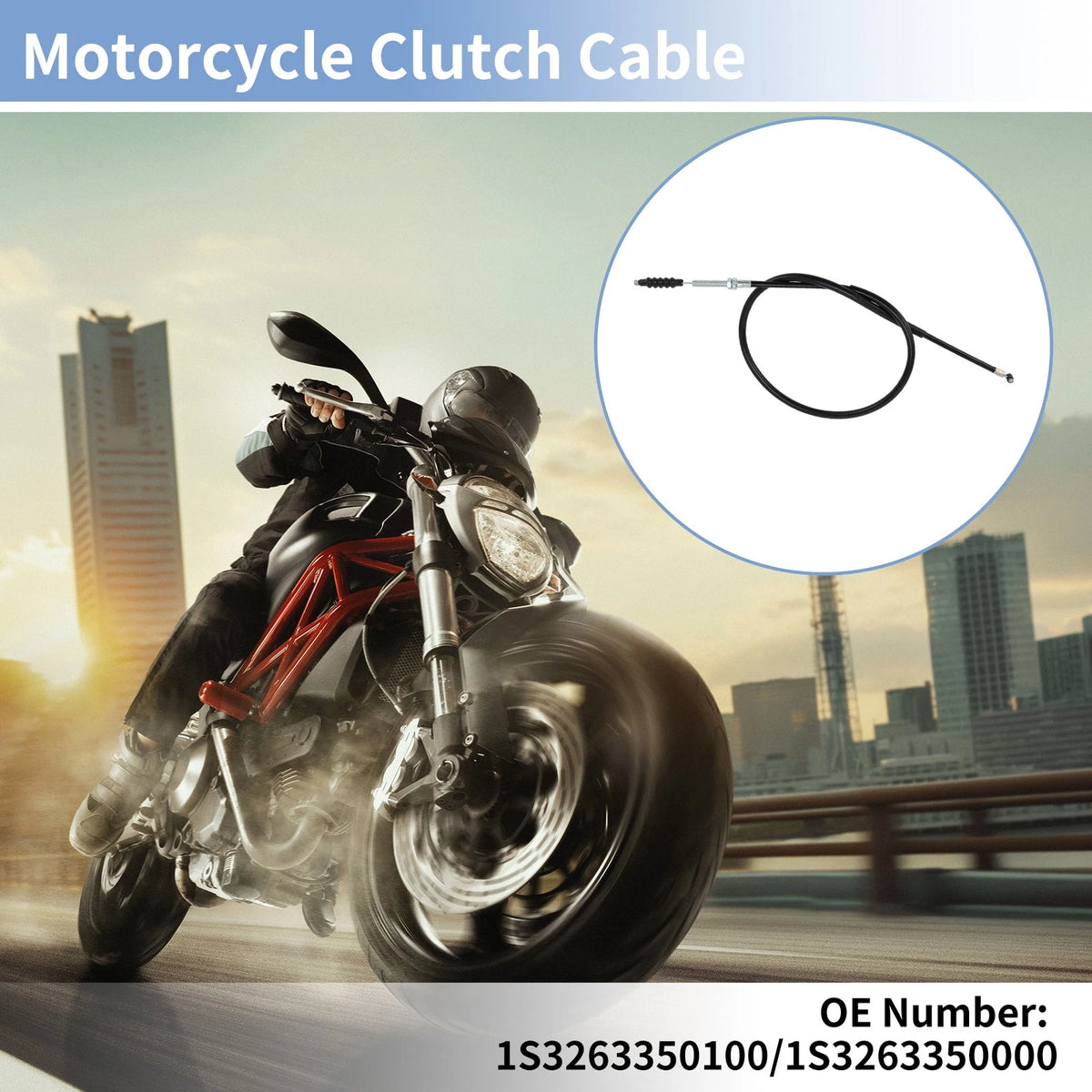 Motorcycle Clutch Cable for Yamaha Raptor 700 YFM700R (2006–2014)