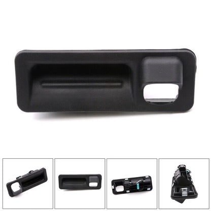 Trunk Lid Lock Tailgate Handle 1pc Black Fittings Outside