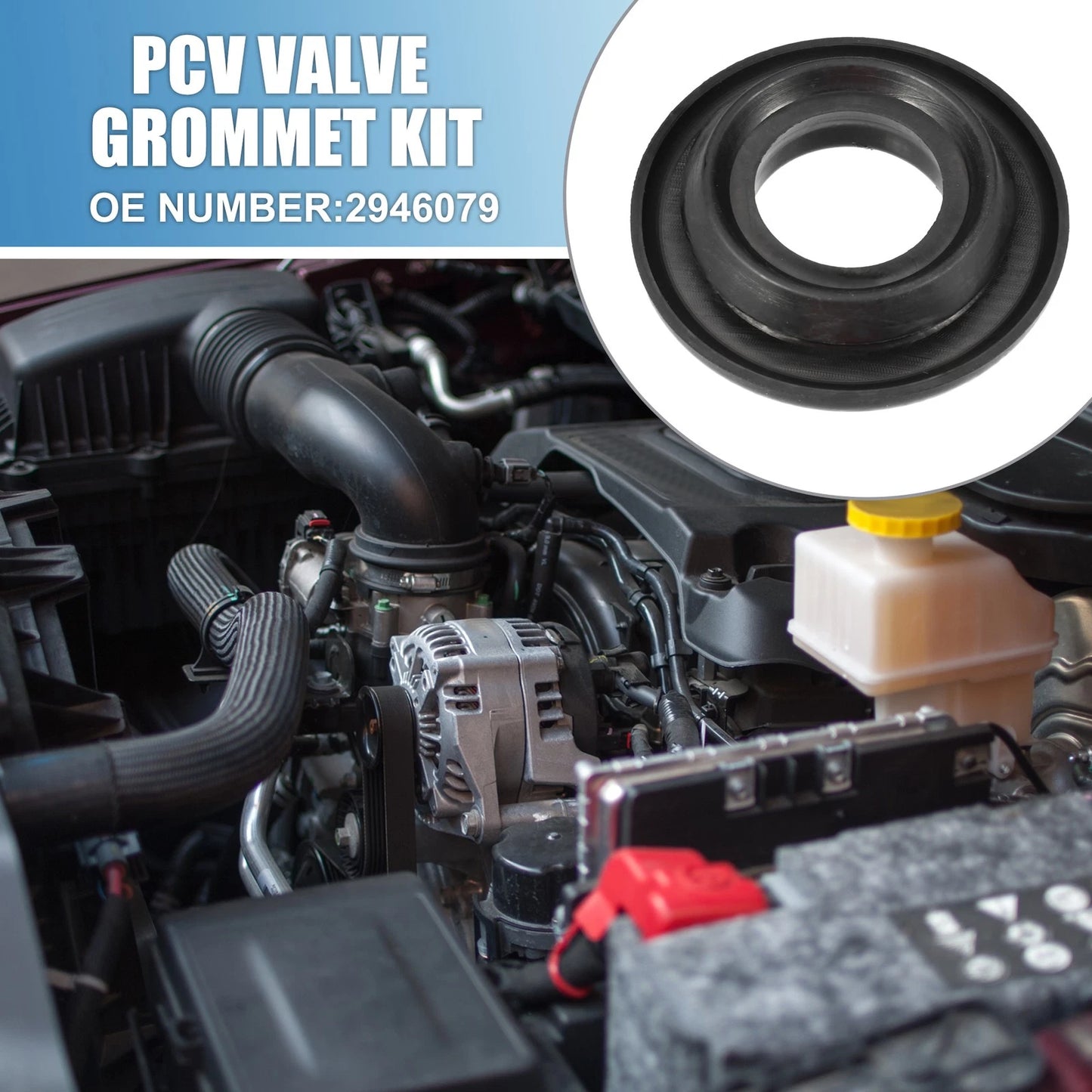 PCV Valve Fitting for Dodge Ram 2500 3500 (2003-2023)
