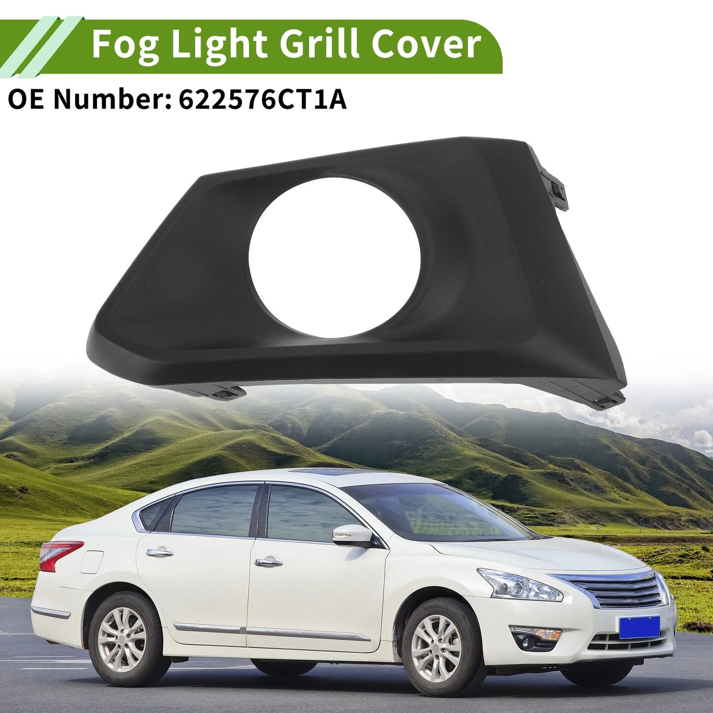 Front Left Fog Light Grill for Nissan Altima (2019-2022)