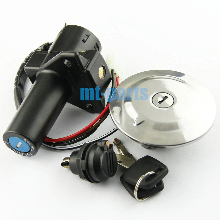 Fuel Gas Cap Ignition Key Switch Seat Lock for Yamaha YBR125 (2005-2009)