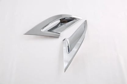 ABS Chrome Front Fog Light Tail Lamp Lid Cover Trim for Honda Accord (2023)