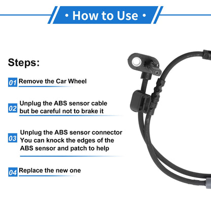 ABS Wheel Speed Sensor for Chevrolet Trax (2015 - 2022)