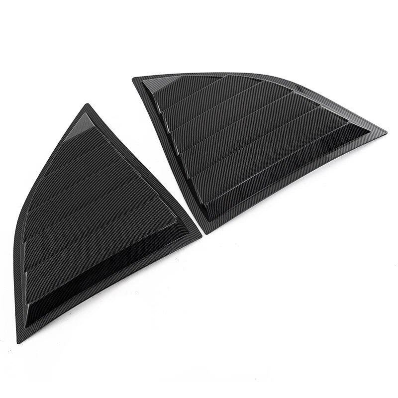 Carbon Look Rear Window Louver Cover for Dodge Challenger (2008-2023)