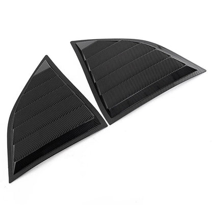Carbon Look Rear Window Louver Cover for Dodge Challenger (2008-2023)