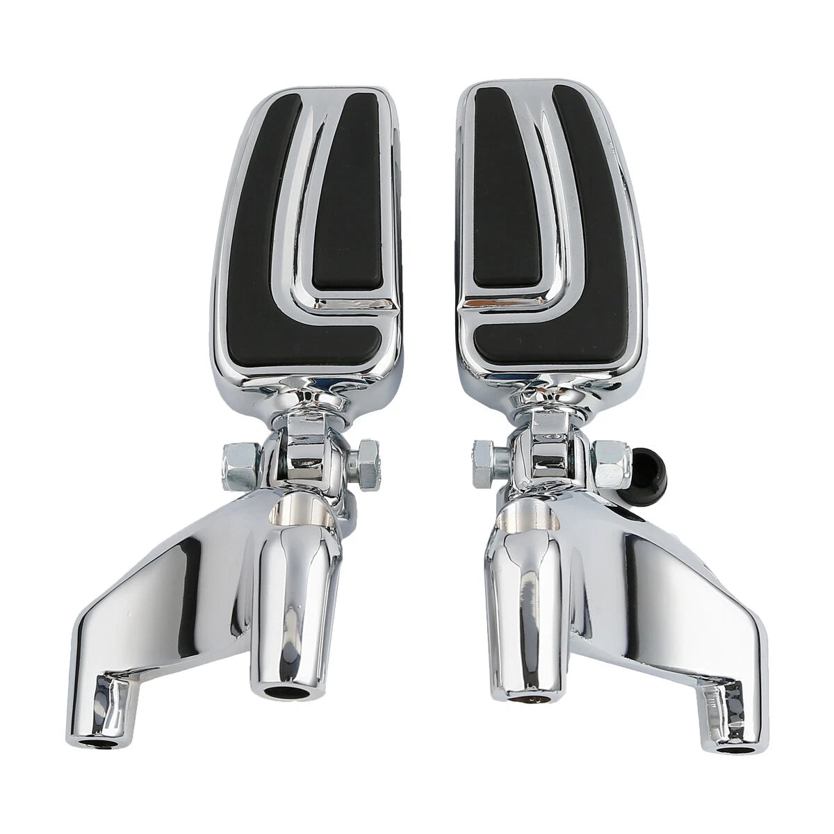 Chrome Rear Passenger Footpeg Pegs for Harley Sportster XL 883 1200 (2004-2013)