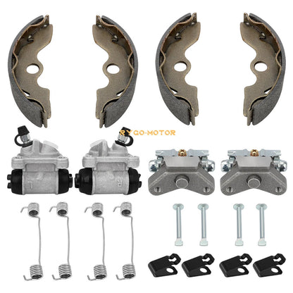 Front Brake Wheel Cylinder Adjuster Shoes Pin Kits for Honda Recon 250 TRX250