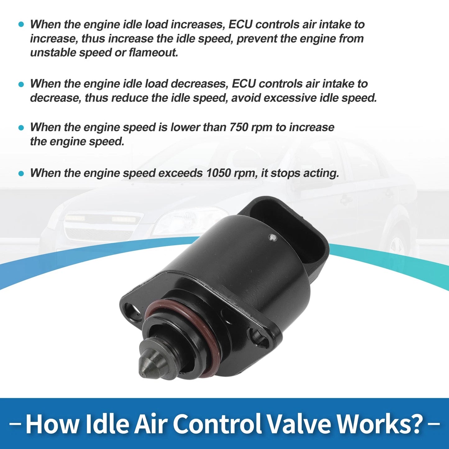 Idle Air Control Valve for Chevrolet Aveo (2004-2010)