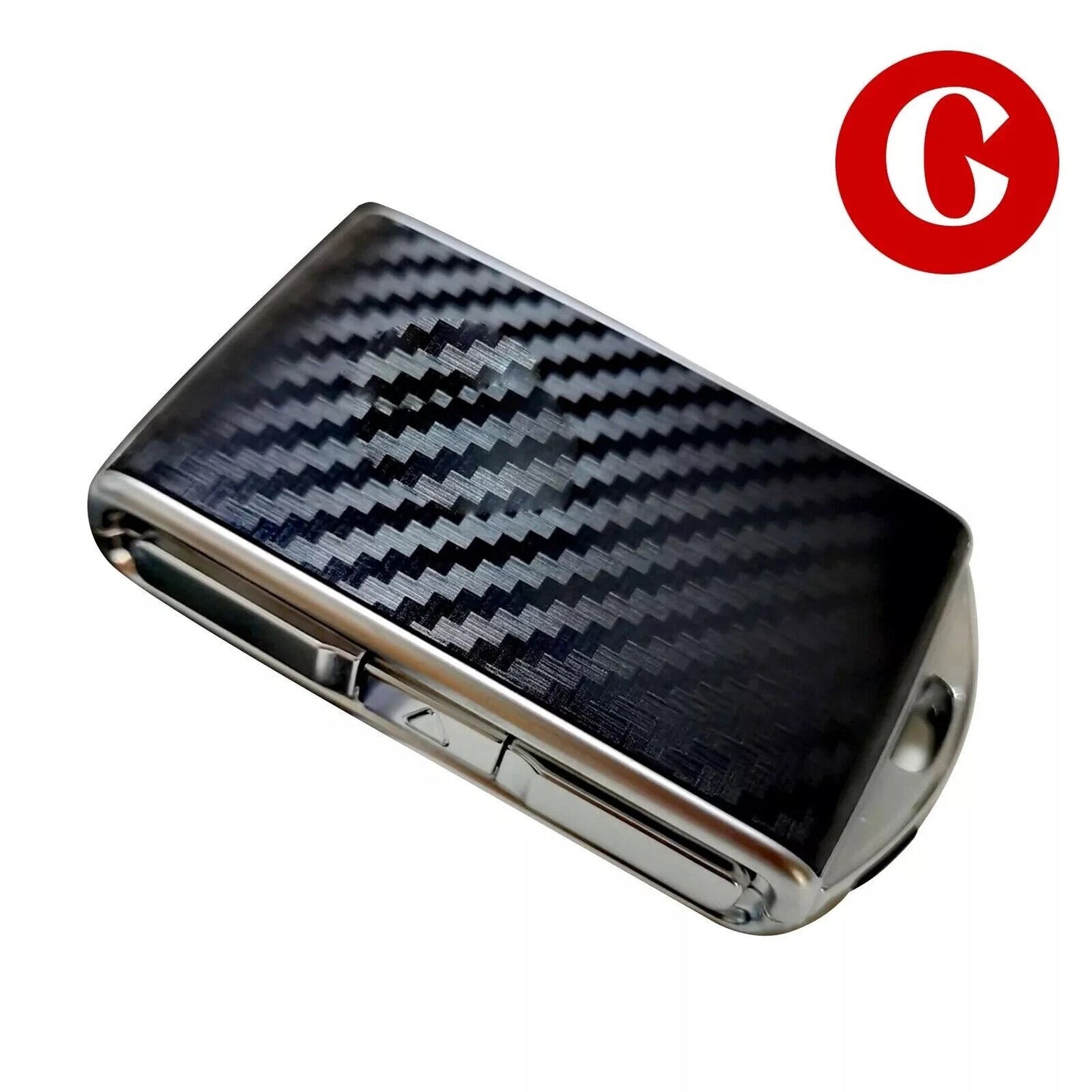 2 x Zinc Alloy Key Fob Cover Shell Case for Volvo Polestar 1 Polestar 2 (2019–2024)