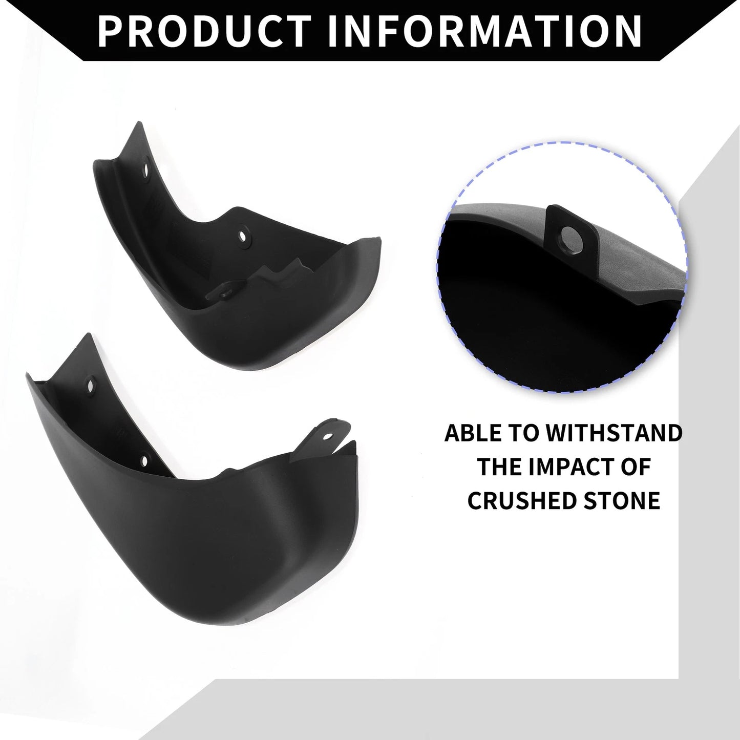 Mud Flap Splash Guards for Nissan Juke I F15 (2010-2014)