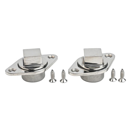 Sleek Design Polished 316 Stainless Steel Boat Drains - Convenient Pack