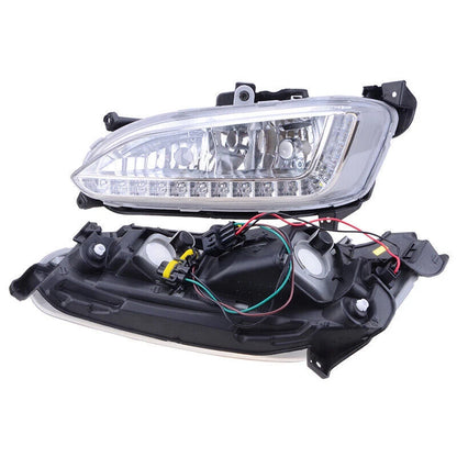 2 x DRL Daytime Running Lights Fog Lamps for Hyundai IX45 Santa Fe (2013-2015)