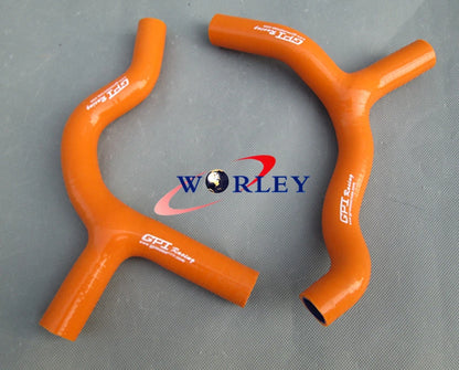 Blue Silicone Radiator Hose for KTM 85 SX (2013-2017) & Husqvarna TC85 (2014-2017)