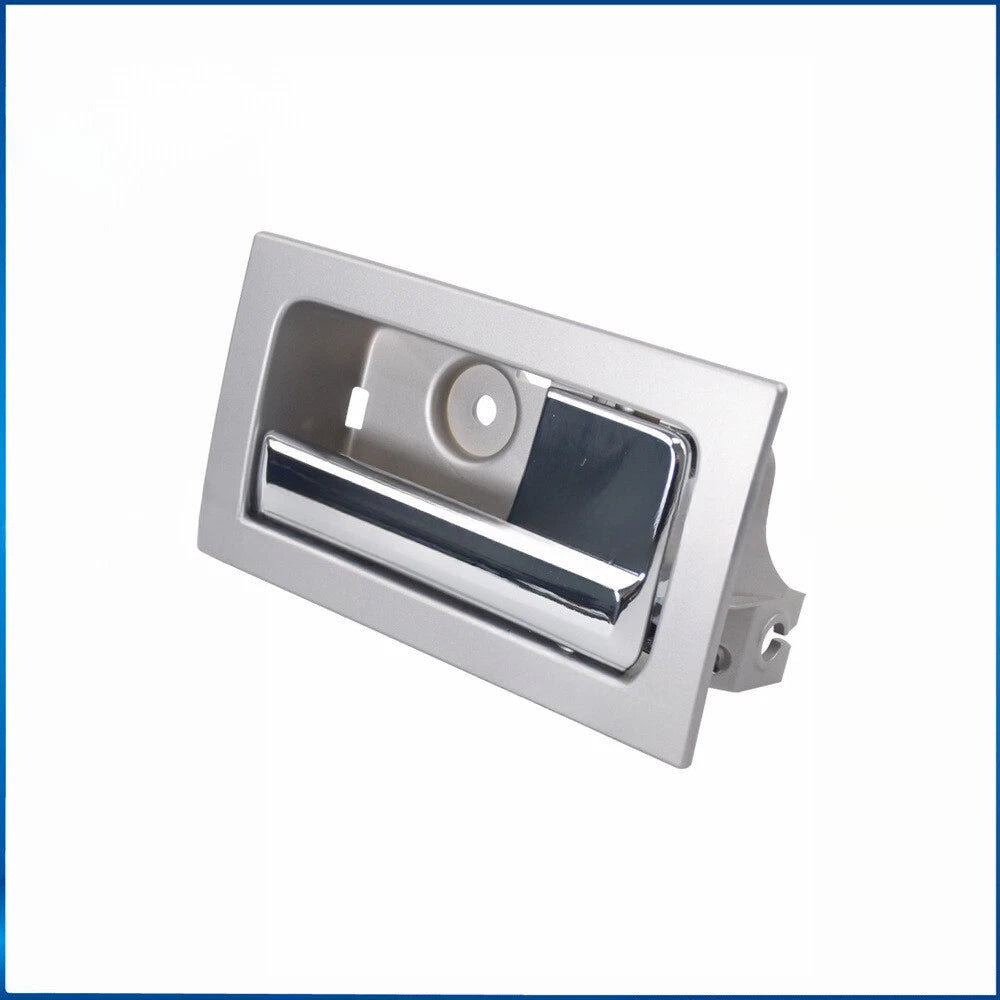 Inside Door Handle Silver Gray Housing Chrome Lever for F-150 (2009-2014)